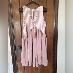 NWT Altar’d state romper dress sz M